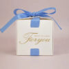 Elegant Party favor with light blue ribbon