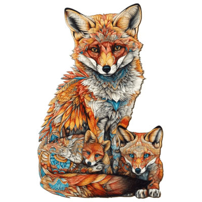 Buy Fox Jigsaw Puzzle – Full Color Family Fun Activity