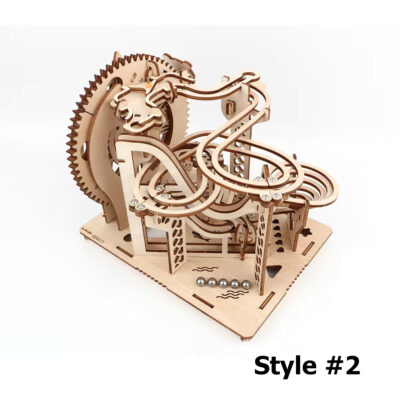 Marble Run 3D Jigsaw Puzzle with Gears - Fun & Interactive